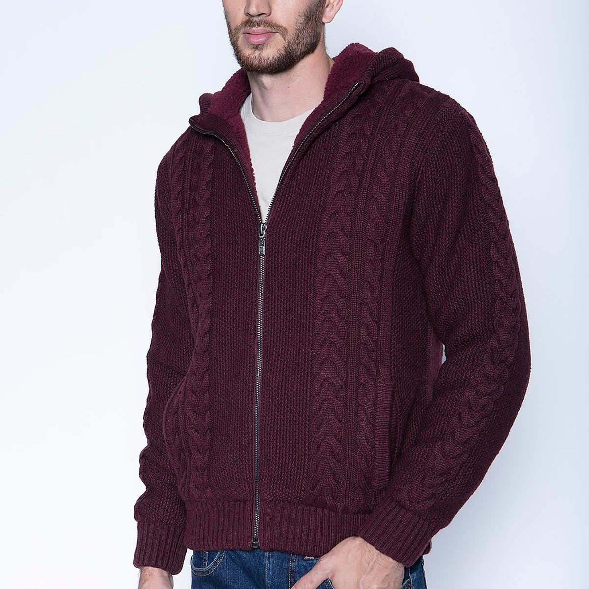 FEROUCH - Sweater Colorado Fj Rojo Ferouch