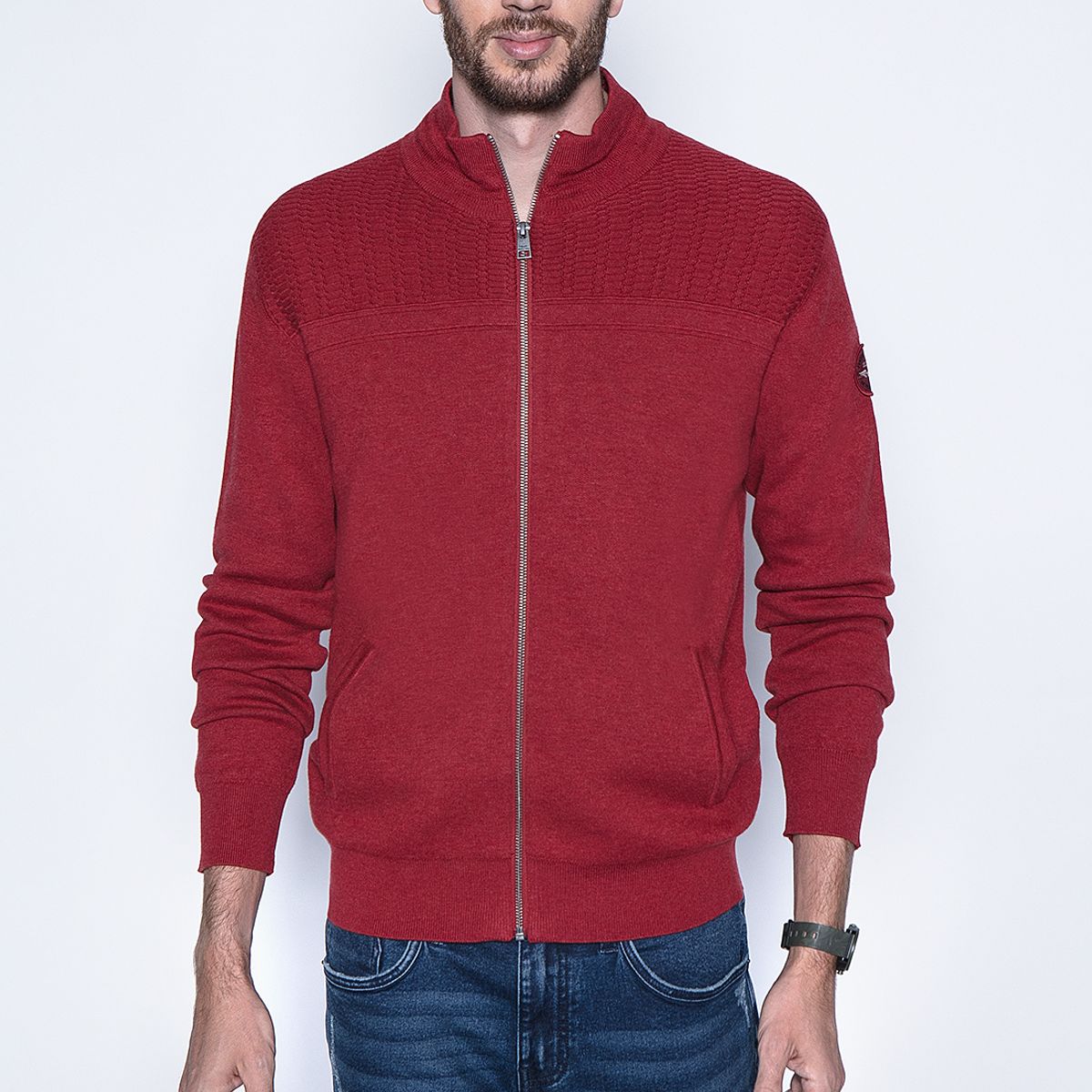 FEROUCH - Sweater Berwyn Fj Rojo Ferouch