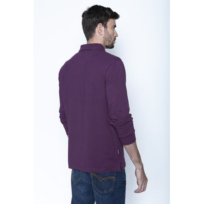 Imagen 2 del producto Polera Polo Ml Rojo