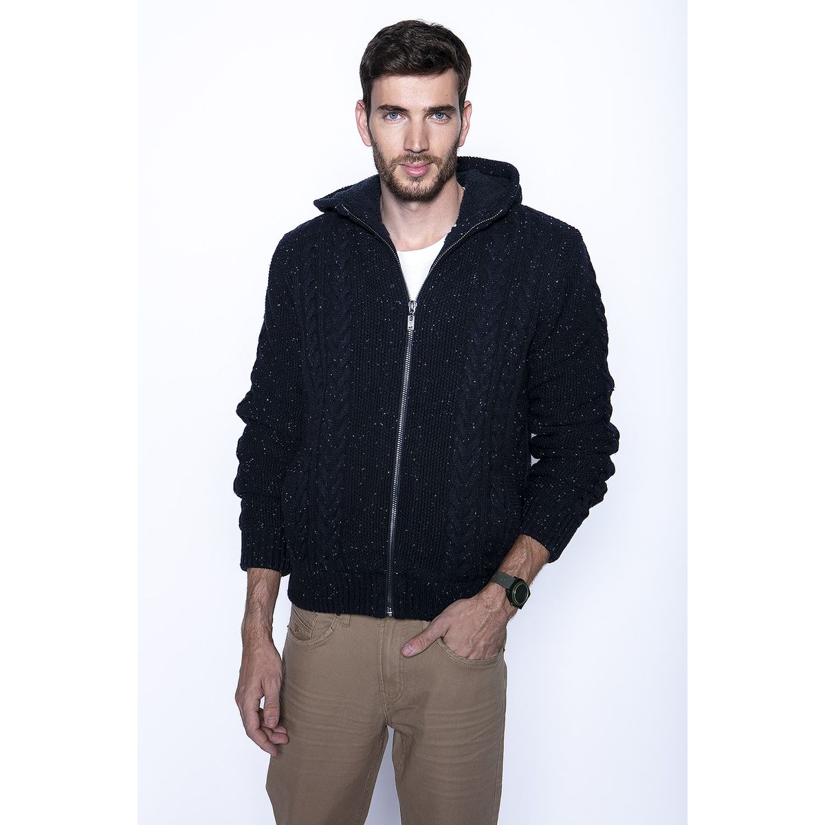FEROUCH - Sweater Colorado Fj Azul Ferouch