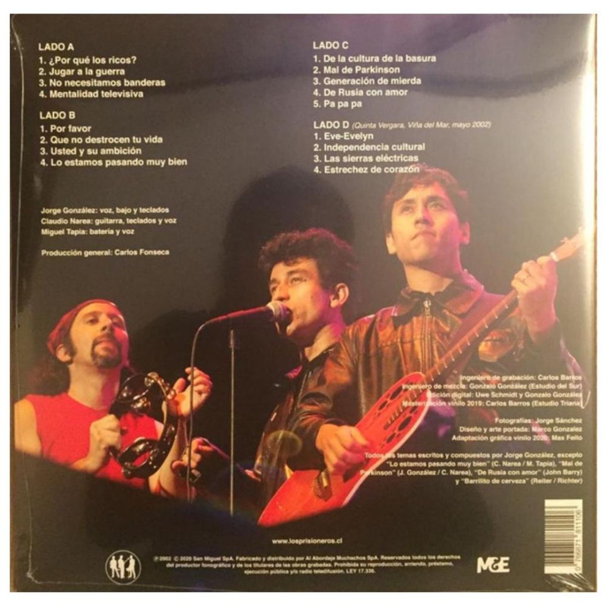 HITWAY MUSIC - LOS PRISIONEROS - ESTADIO NACIONAL VOL. 2 (2LP) - VINILO HITWAY MUSIC