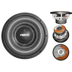GENERICO - Subwoofer Doble Bobina 1500w 10 pulgadas + Kit Instalación