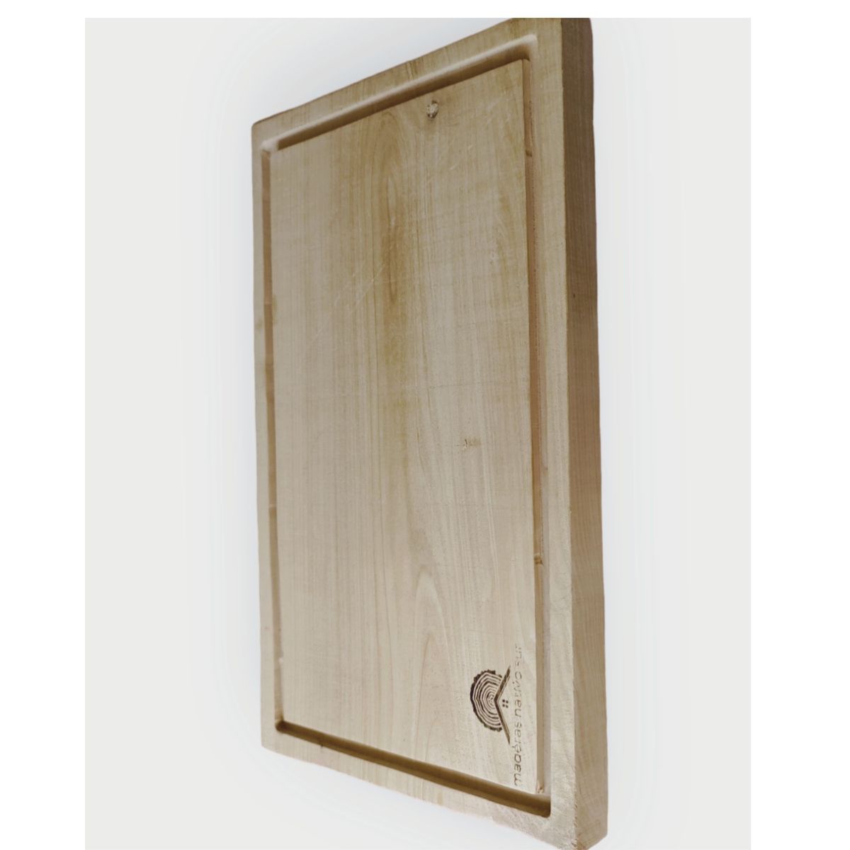 TABLA PICAR MADERA NATIVA MAÑIO 45X25 CMS, marca GENERICO - Foto 2