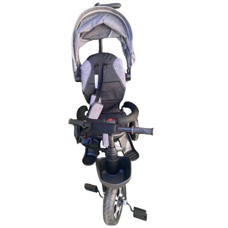 GENERICO - Triciclos Multifuncional Gira 360 Sombrilla Plegable
