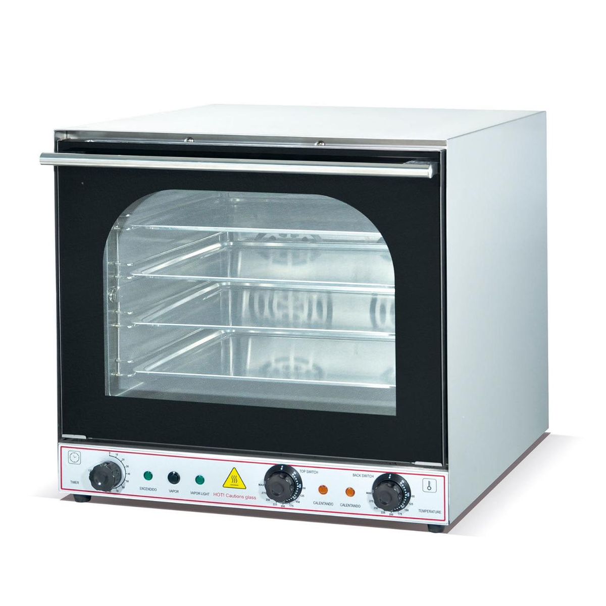 BOZZO - Horno Convector YXD-4A con Grill y Vaporizador BOZZO