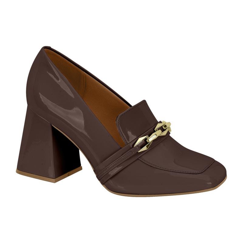 VIZZANO - Zapato Mujer Taco Cuadrado Cacao Vizzano