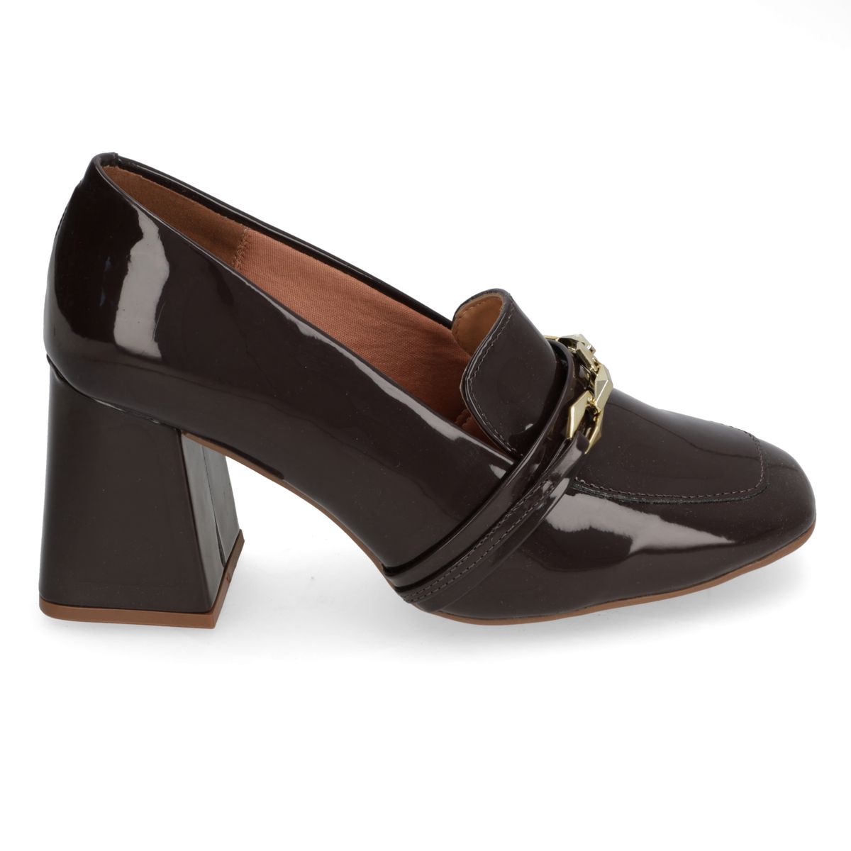 VIZZANO - Zapato Mujer Taco Cuadrado Cacao Vizzano