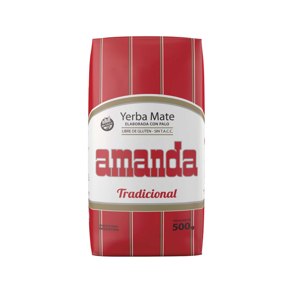 AMANDA - Pack 5 Yerba Mate Amanda Tradicional 500gr