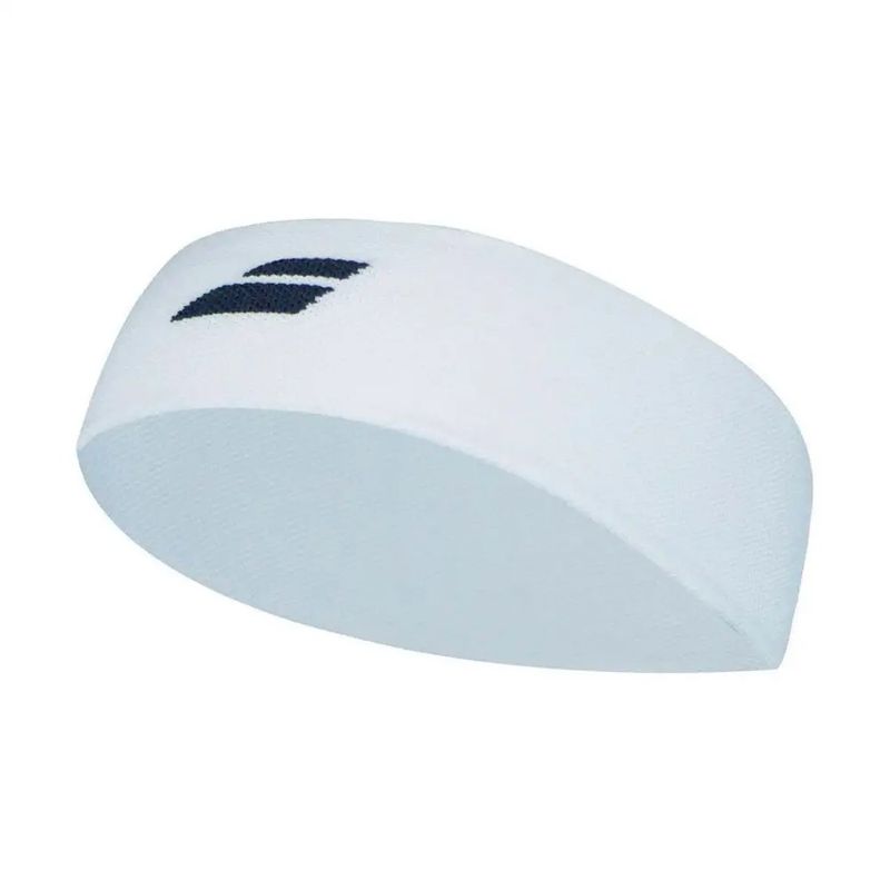 BABOLAT - Cintillo Babolat Logo Blanco Tenis Padel