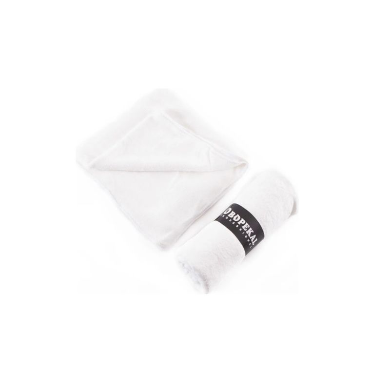 OBOPEKAL - Obopekal® Toalla Microfibra Para Barbería Peluquería Blanc 85x48cm