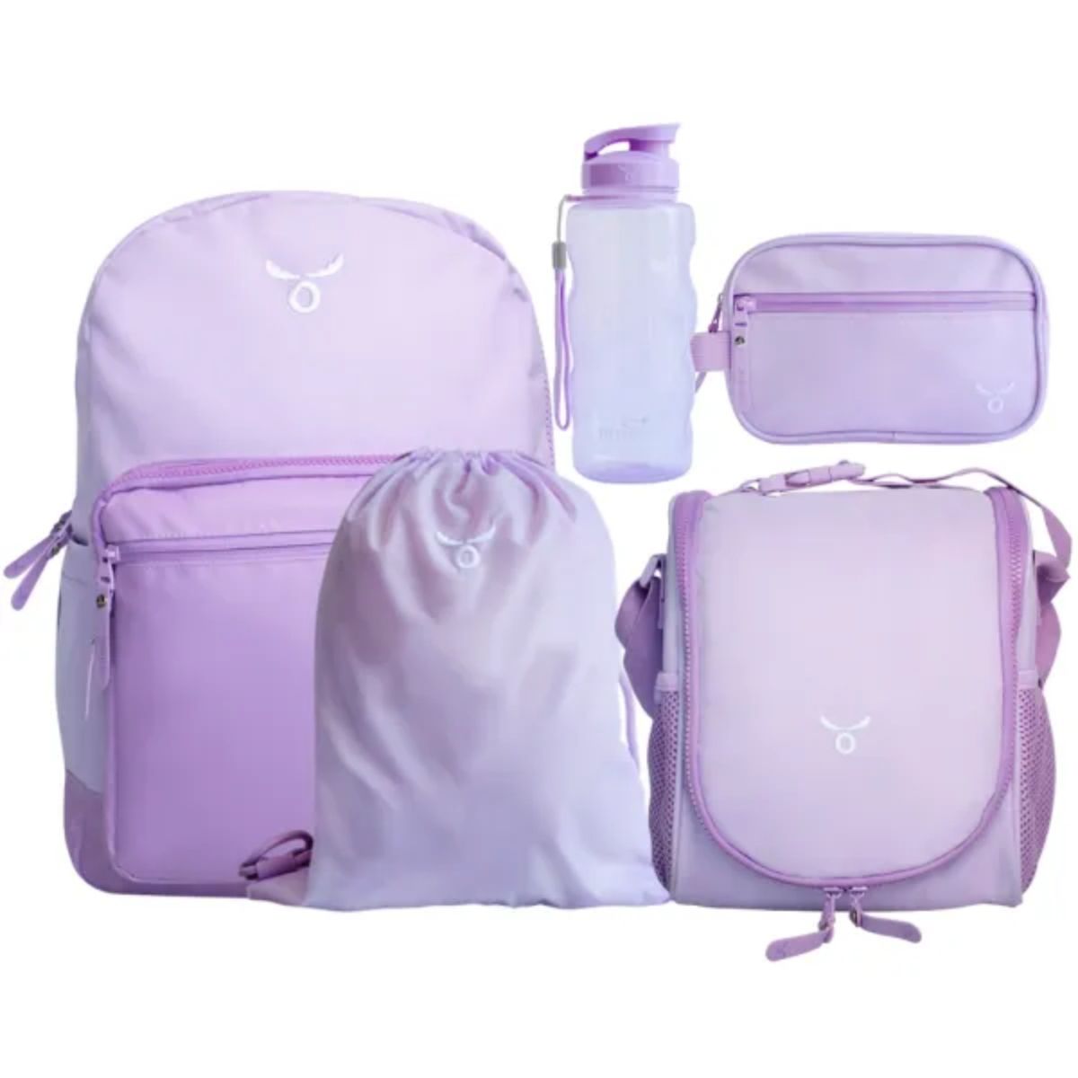 MOOSE - Pack 05 Piezas Lila Florida Moose