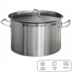 GENERICO - CACEROLA ALTA A INOX 45 CM 42 L