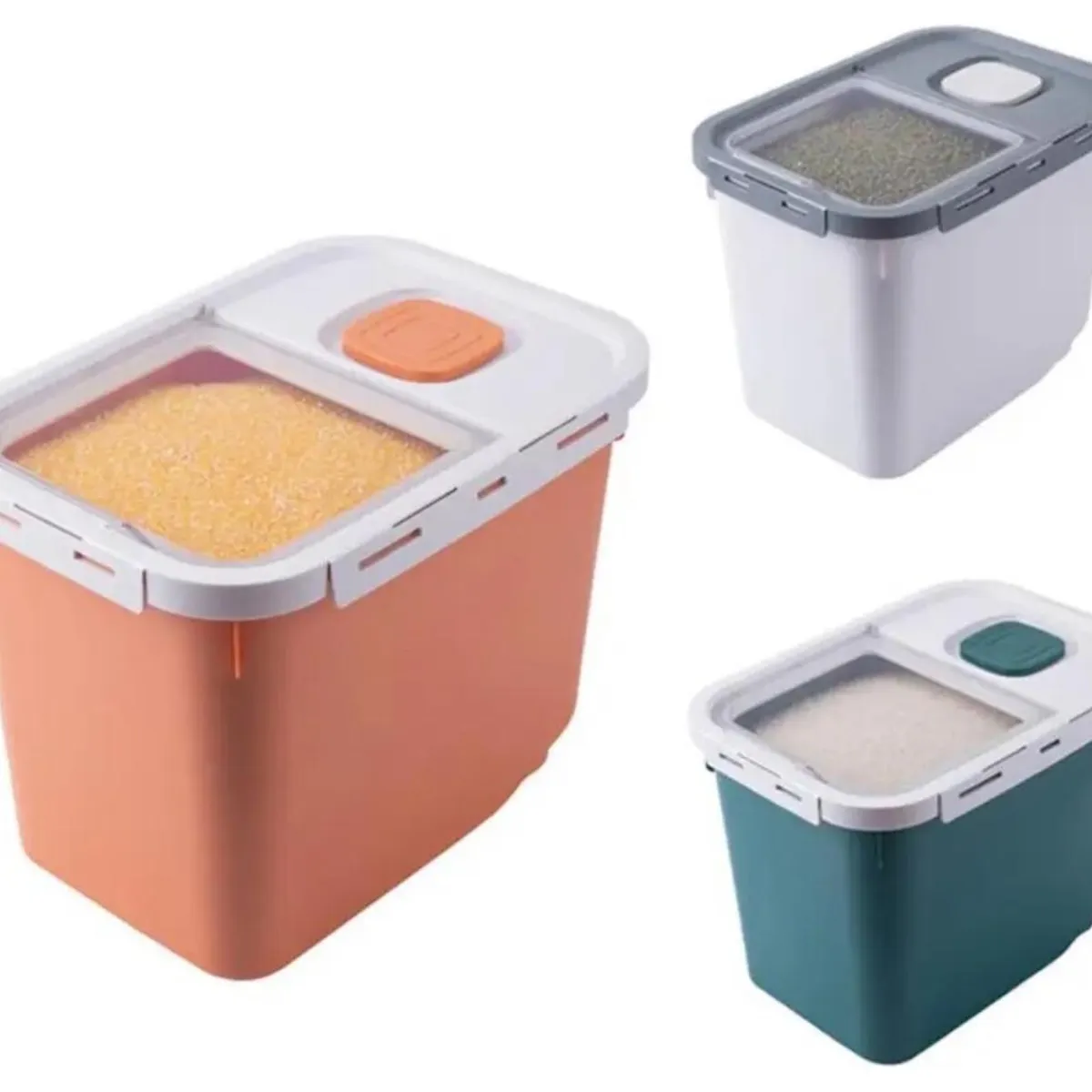 GENERICO - Contenedor Almacenamiento De Alimentos Mascotas Perrosgatos