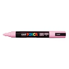 UNI POSCA - Marcador Uni Acrílico 5M Rosa Claro