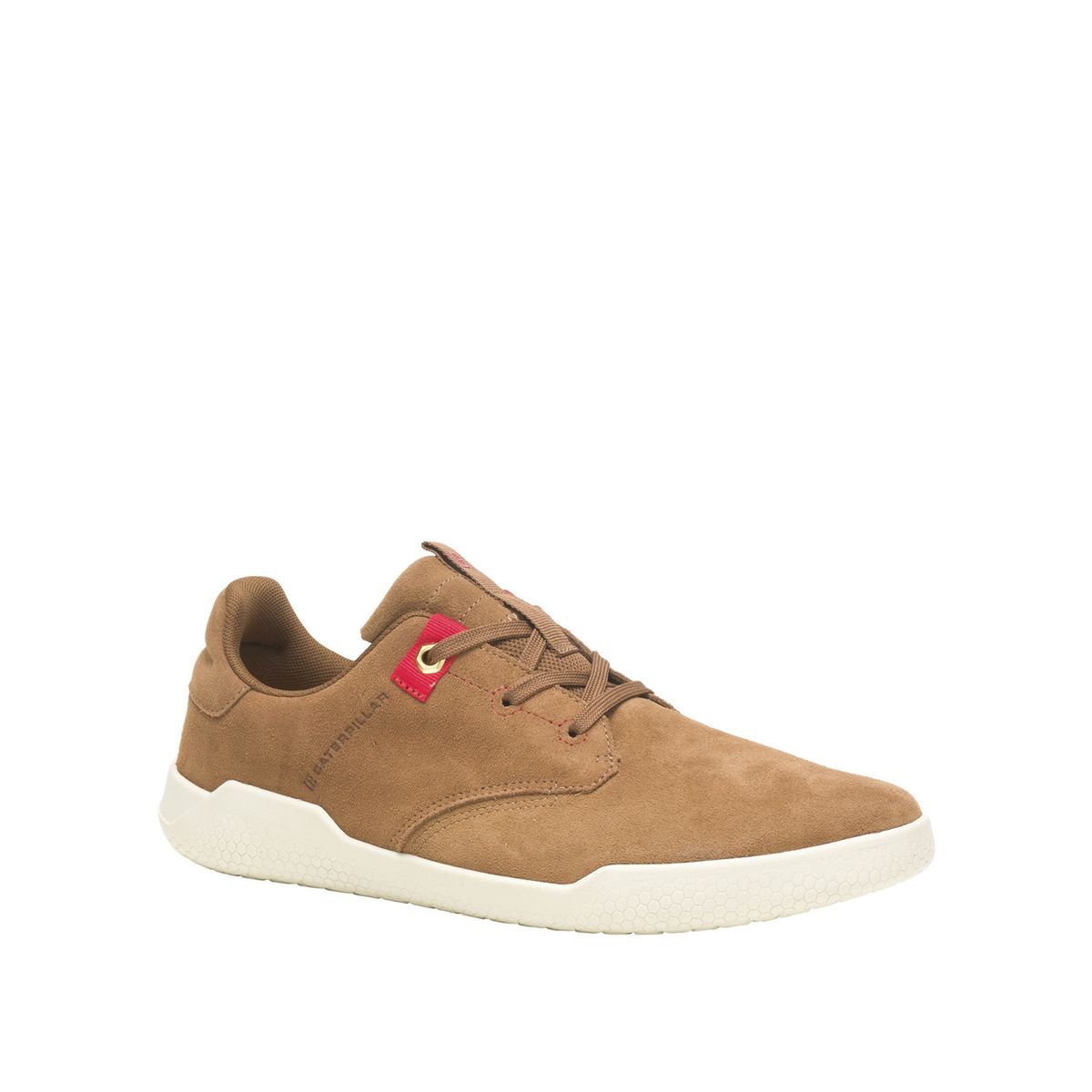 CAT - Zapatilla Gamuza Hombre Hex Stat Café CAT