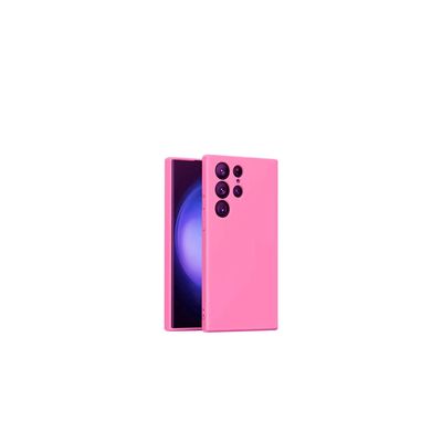 Joigo Carcasa Para Samsung S24 Ultra Goma Fucsia