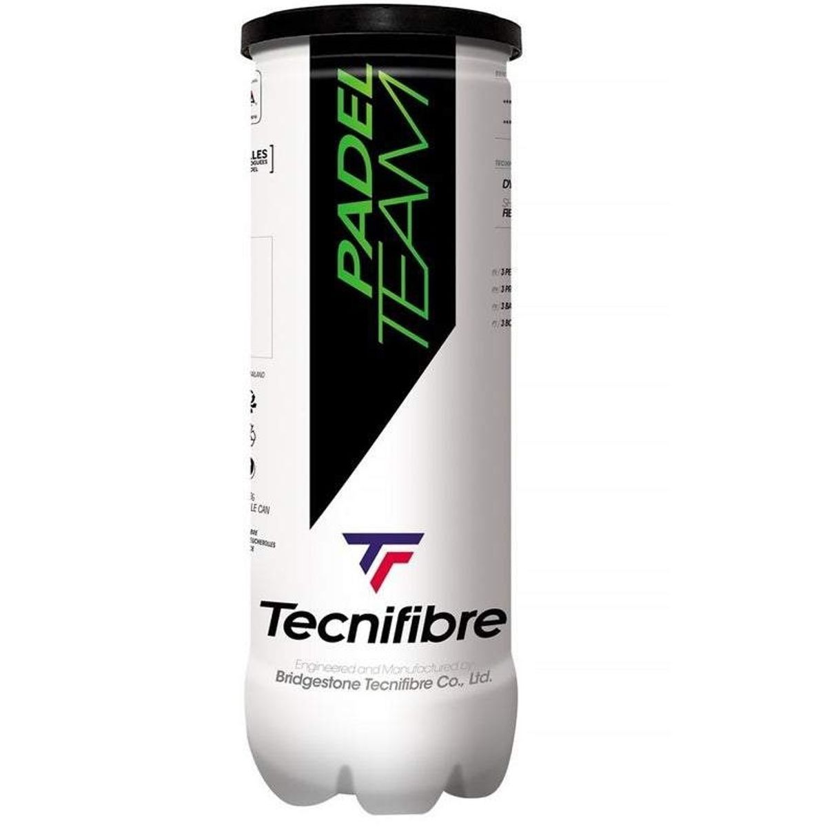 TECNIFIBRE - Tarro de Pelotas Tecnifibre Padel Team X3