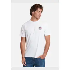 MAUI AND SONS - Polera cookie vintage gradient ss tees Blanco Hombre