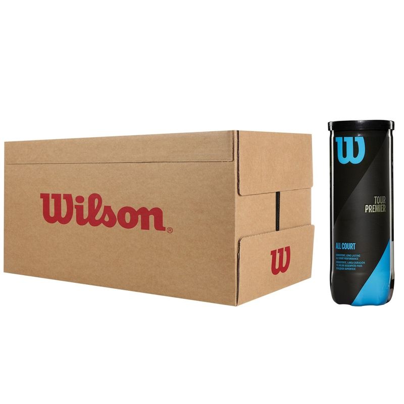 WILSON - Caja de Pelotas de Tenis Wilson Tour Premier X3 - 24 Tarros