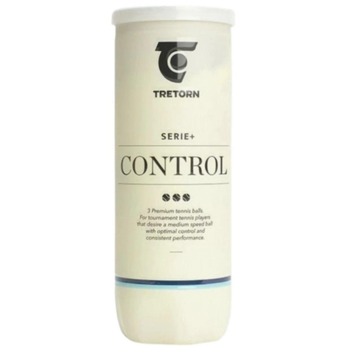 GENERICO - Tarro de Pelotas de Tenis Tretorn Serie Control X3