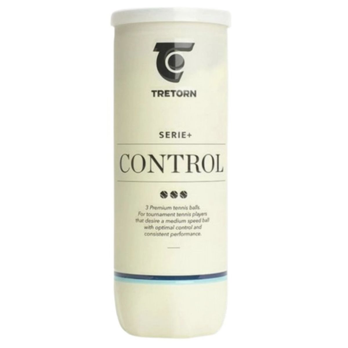GENERICO - Tarro de Pelotas de Tenis Tretorn Serie Control X3