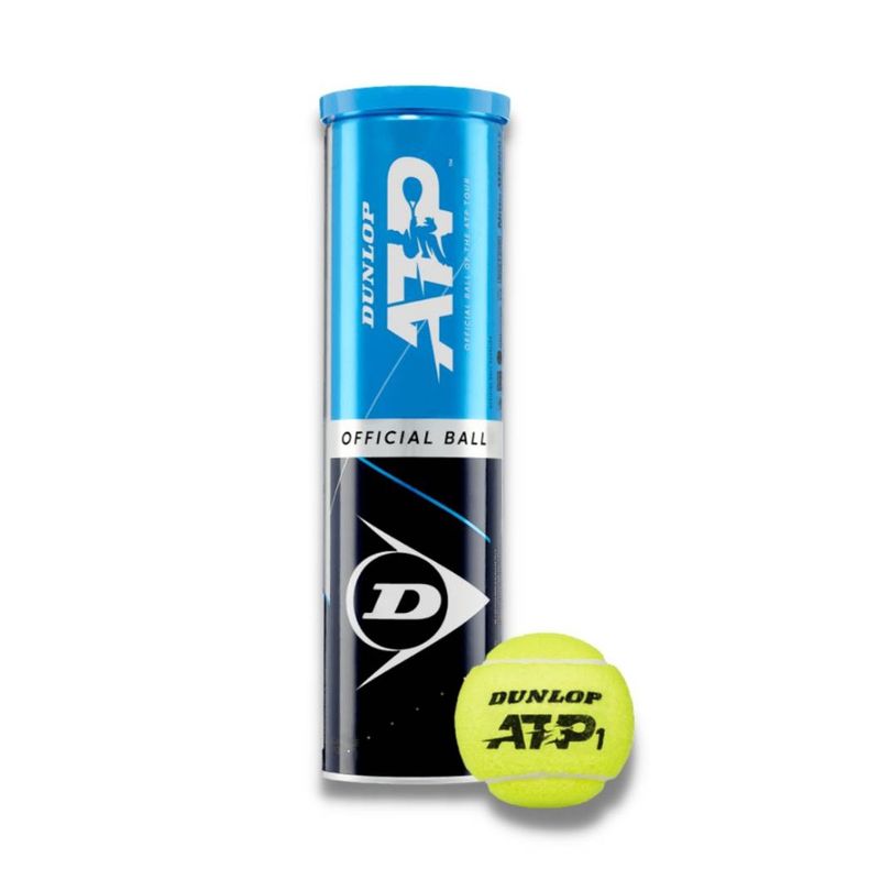 DUNLOP - Tarro de Pelotas de Tenis Dunlop ATP X4