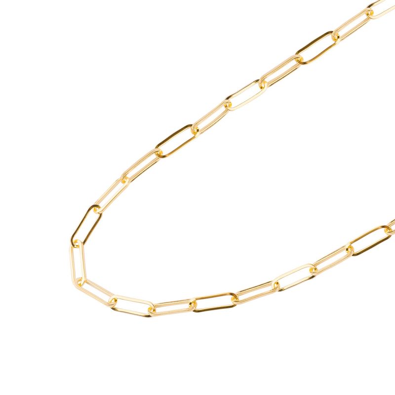 JB JOYAS BARON - Collar de Oro 18kt Modelo Eslabon Grande
