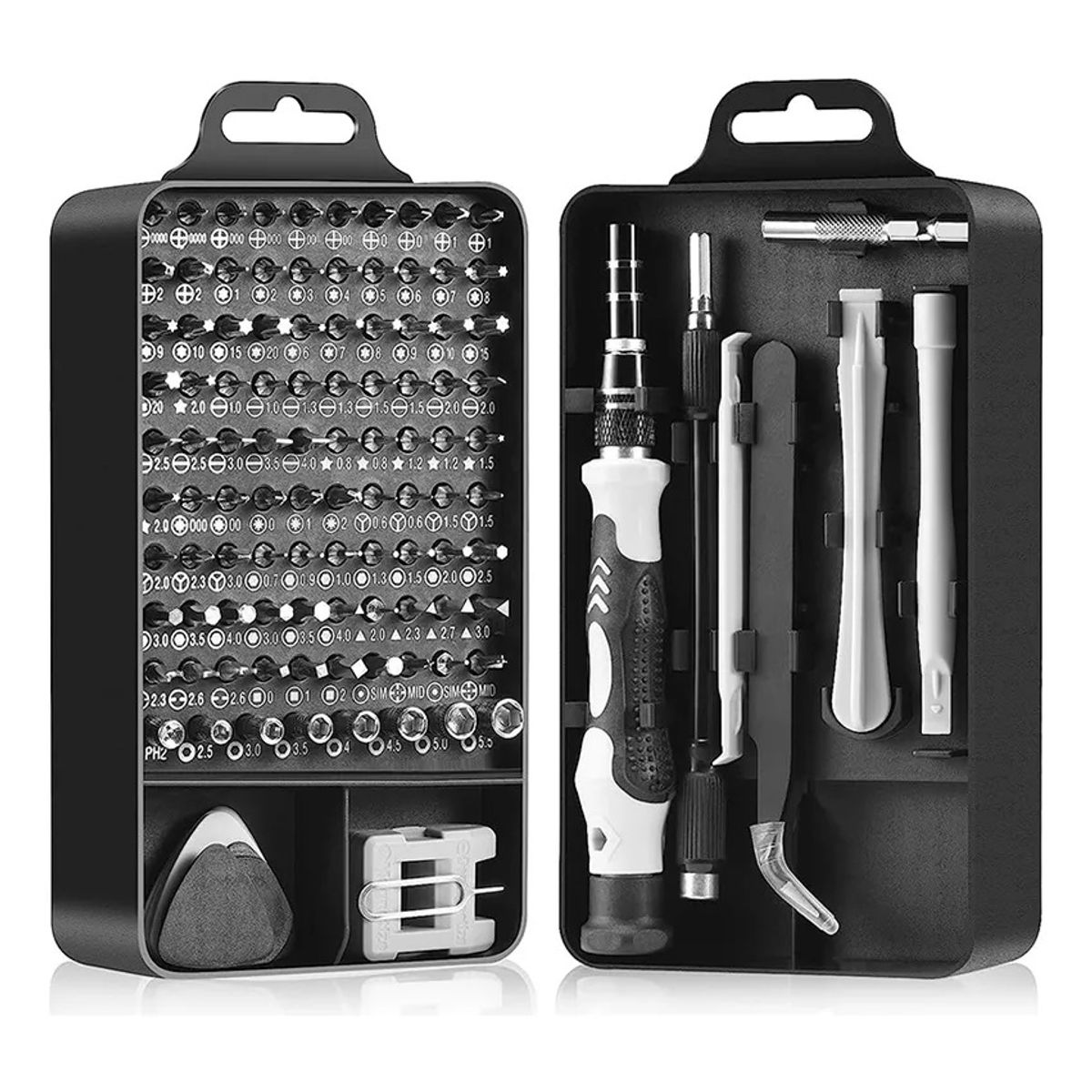 GENERICO - Kit Desatornillador Herramientas 115 Pcs Multifunción Torx