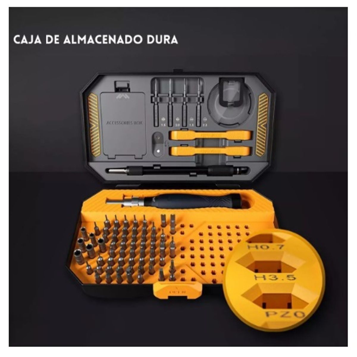 GENERICO - Juego Kit De Destornilladores Precision 145 En1 Desarmadores