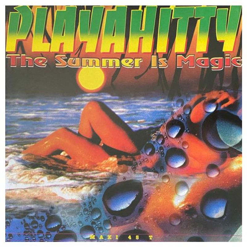 HITWAY MUSIC - PLAYAHITTY - THE SUMMER IS MAGIC - 12 MAXI SINGLE VINILO