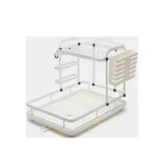 GENERICO - ESCURRIDOR DE PLATOS LAVAVAJILLAS DE DOS NIVELES