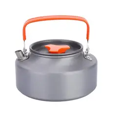 CAMPSOR - Tetera Para Camping Caza Con Silbato Con Capacidad 1.6 Litros