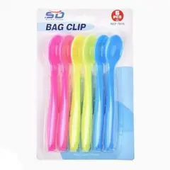 GENERICO - Cucharas de Plásticos 6 Pcs