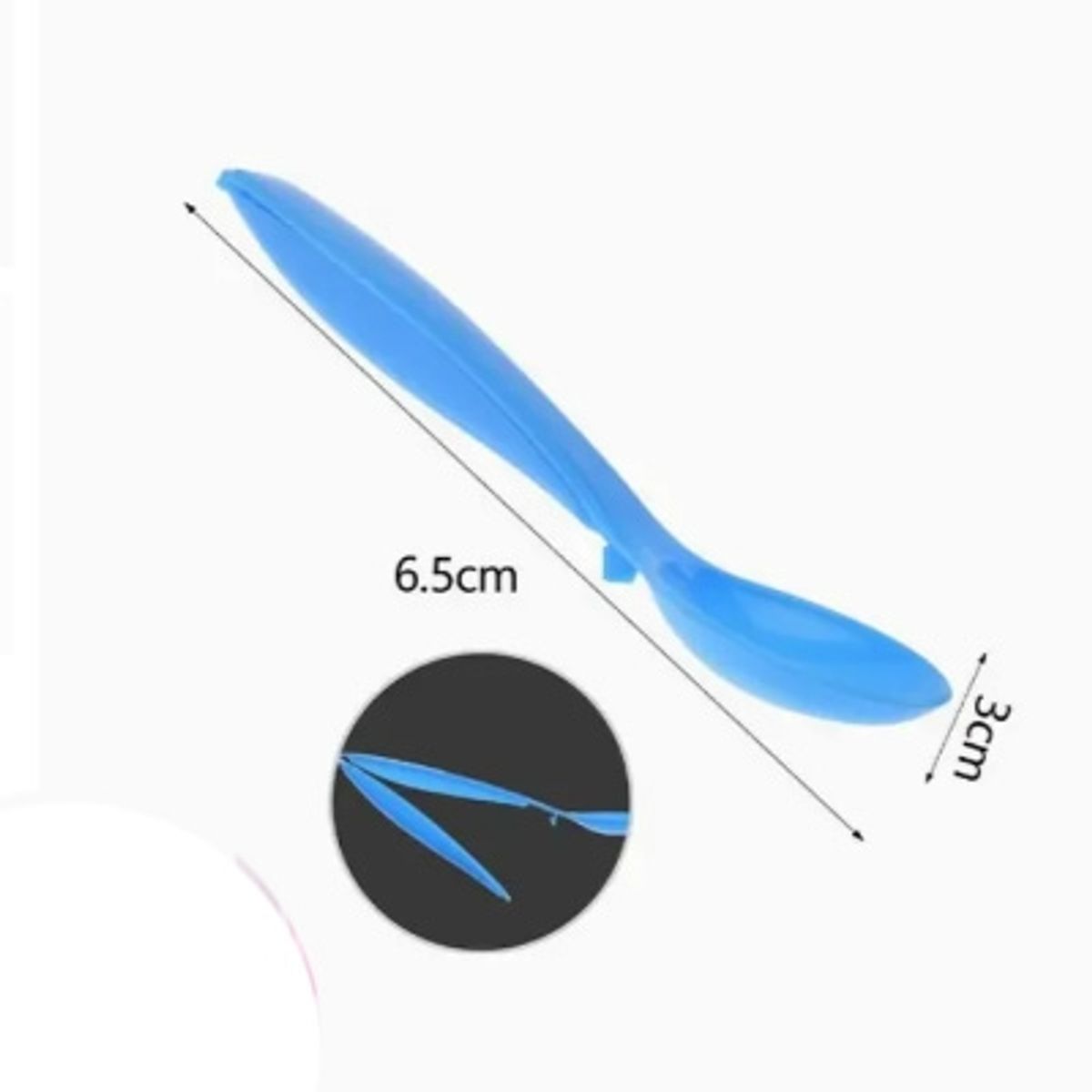 GENERICO - Cucharas de Plásticos 6 Pcs