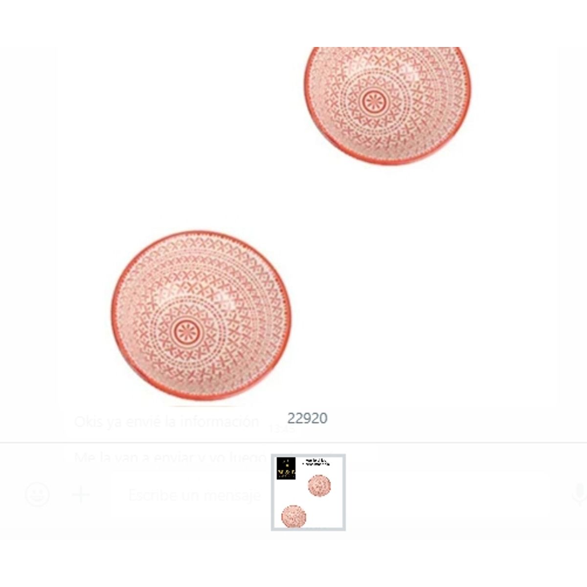 GENERICO - Taza Chica Diseño Mandala Ceramica