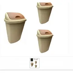 GENERICO - Basurero De 10 Litros Papelera Hogar