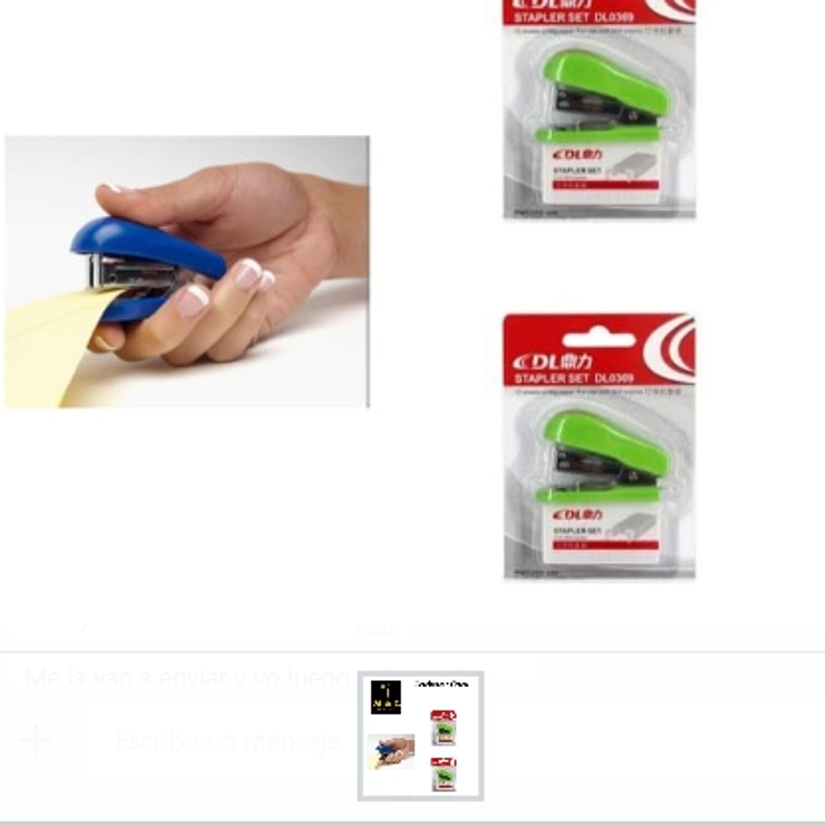 GENERICO - Corchetera Chica Colores Surtidos