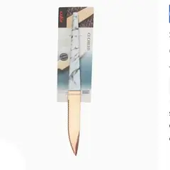 GENERICO - Cuchillo 1 Pcs Acero Brillante
