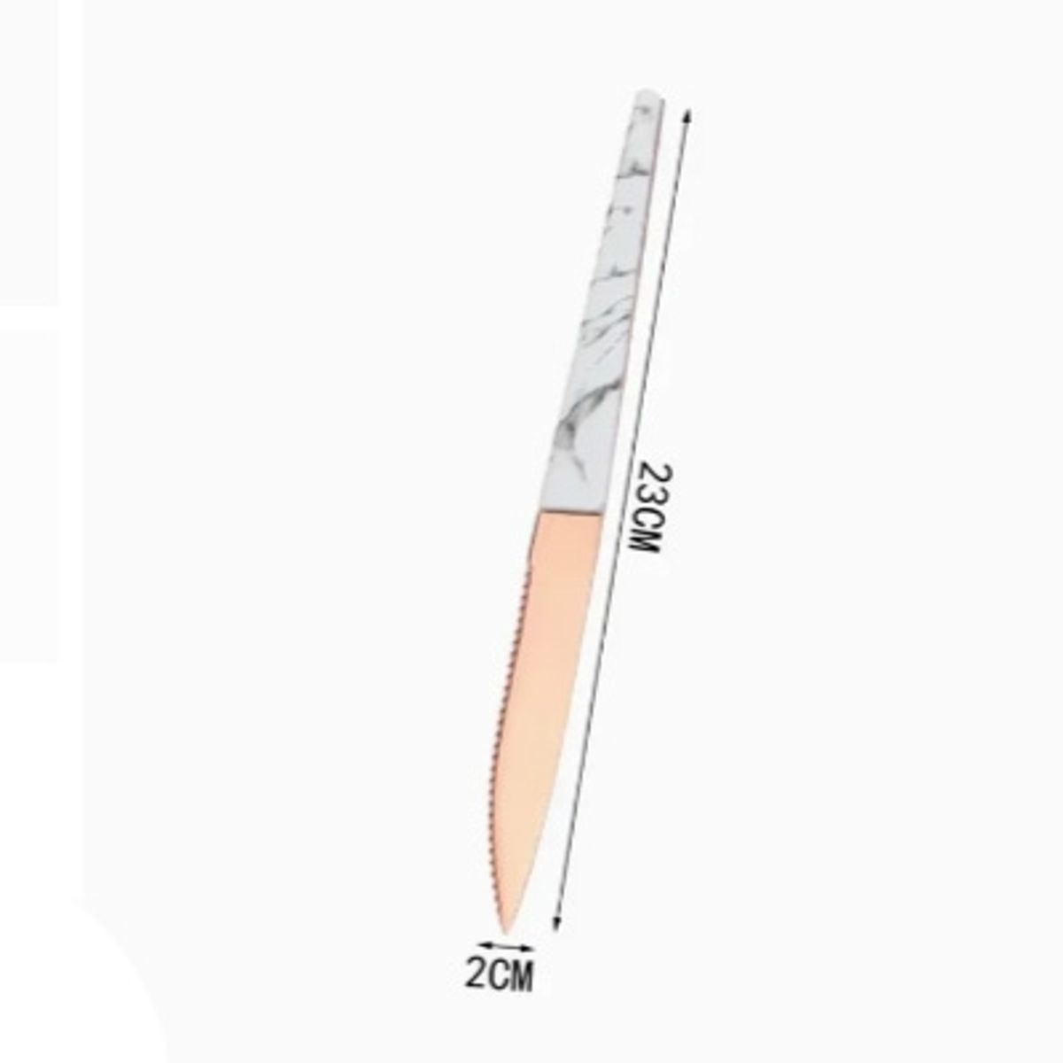 GENERICO - Cuchillo 1 Pcs Acero Brillante