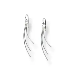 GENERICO - Aros de Plata Modelo Palitos