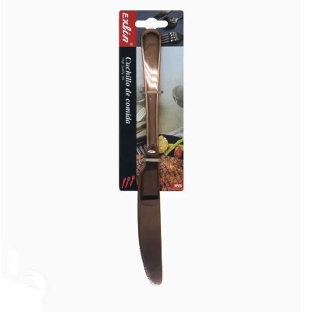 GENERICO - Cuchillo de Mesa 2PCS