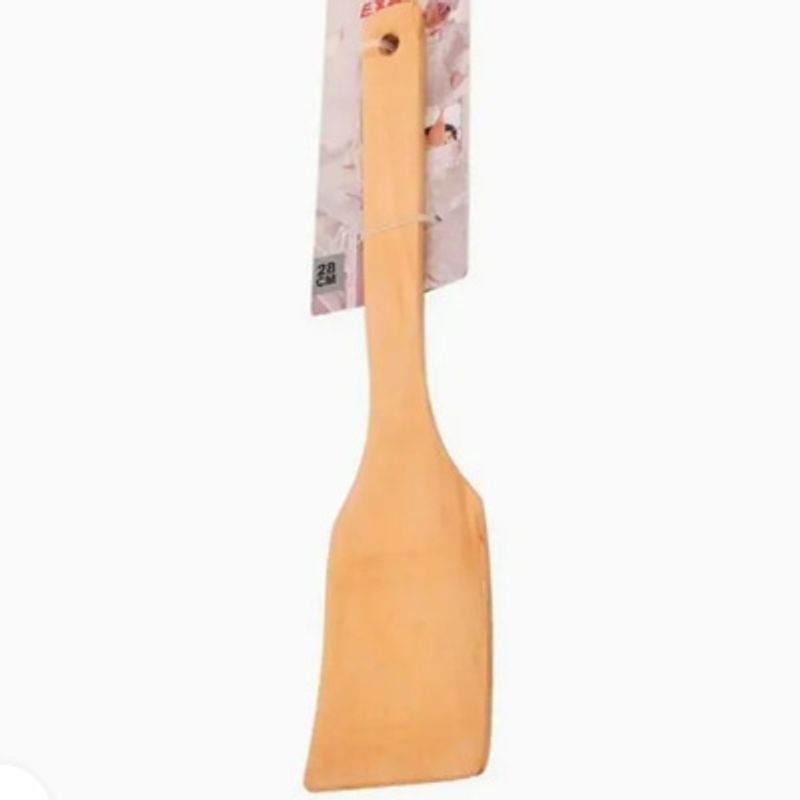 GENERICO - Cuchara de Madera Utensilio de Cocina 28cm