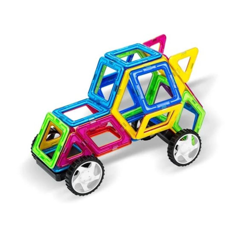 OEM - PUZZLE BLOQUES DE CONSTRUCCION MAGNETICOS AUTO