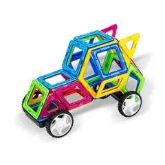 OEM - PUZZLE BLOQUES DE CONSTRUCCION MAGNETICOS AUTO