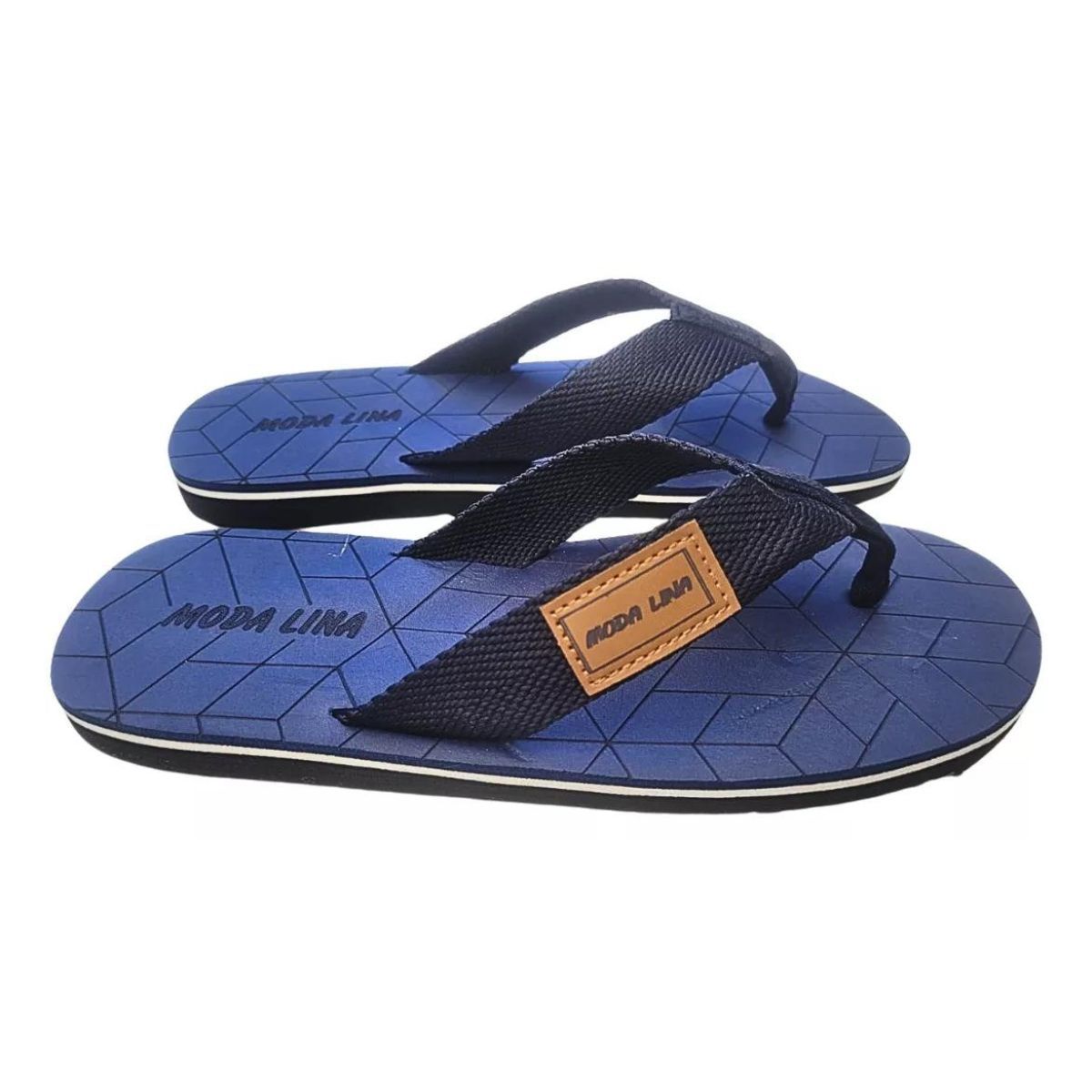 LIKE SHOP - Chalas Hombres Hawaianas Goma Suela Extra Confortable Ducha 327