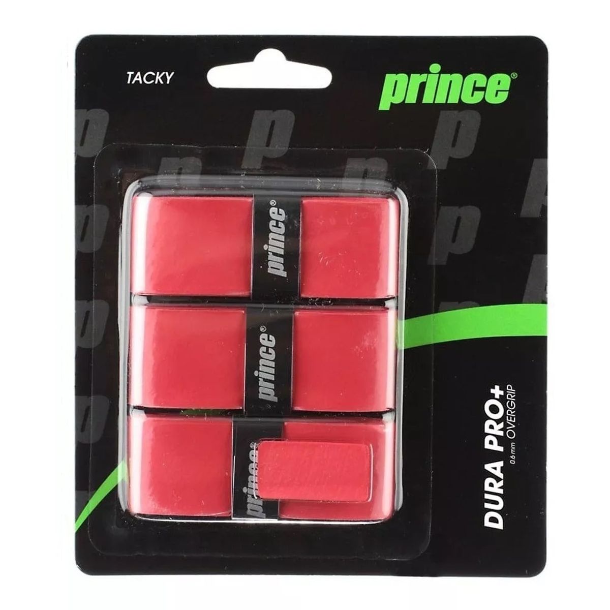 GENERICO - Overgrip Prince Durapro Rojo X3 Tenis Padel