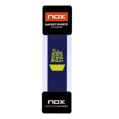 NOX - Protector Pala WPT Azul Marino Logo Amarillo