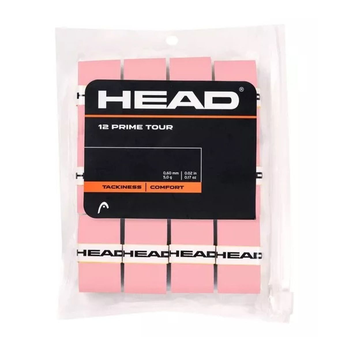 HEAD - Overgrip Head Prime Tour Rosado X12 Tenis Padel