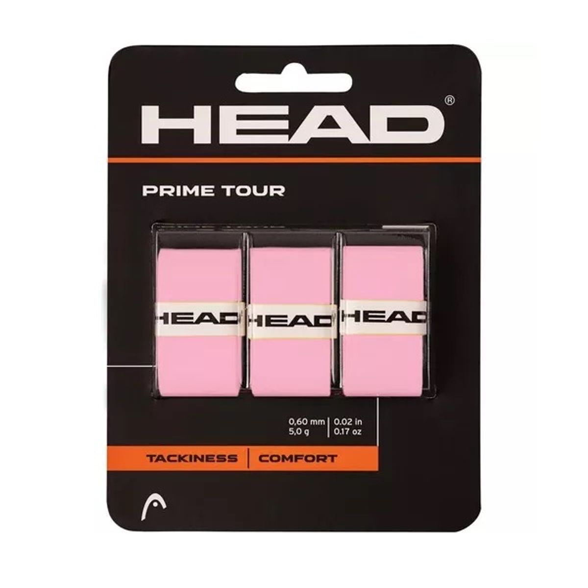 HEAD - Overgrip Head Prime Tour Rosado X3 Tenis Padel
