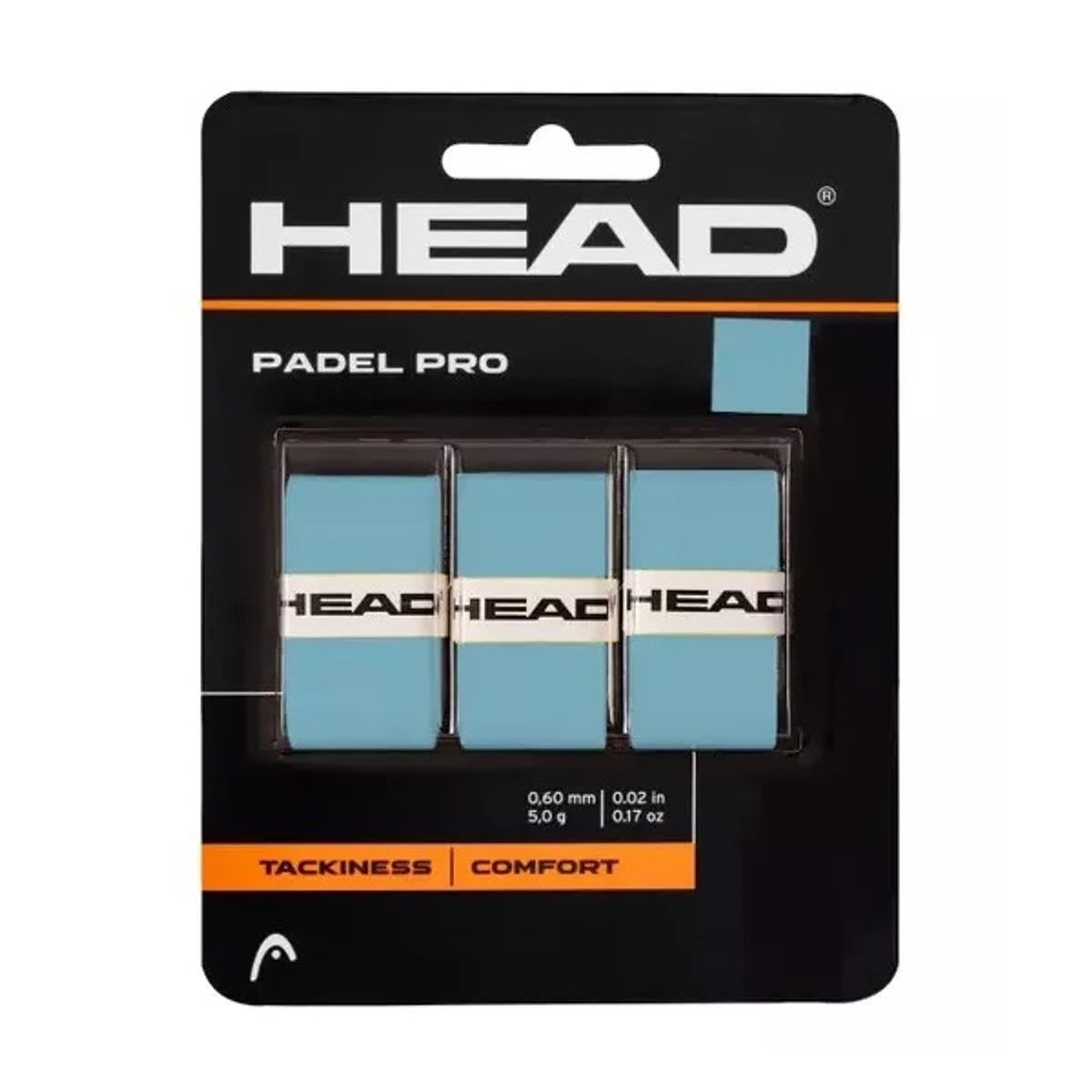 HEAD - Overgrip Head Prime Tour Azul X3 Tenis Padel